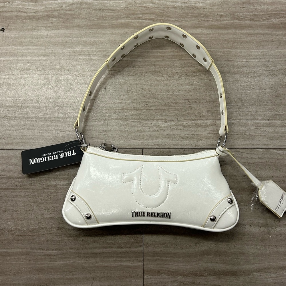Small True Religion White Women's Bag